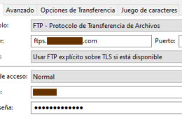 Conectar a FTPS con módulo FTP